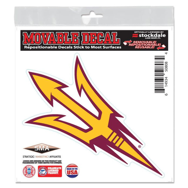 Arizona State Sun Devils All Surface Decal 6" x 6"