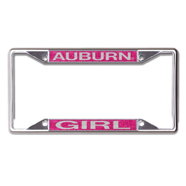 Auburn Tigers FONDO BRILLANTE Licencia Plt Marco S/C Impreso