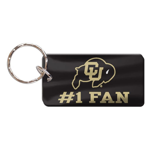 Colorado Buffaloes Keychain Rectangle