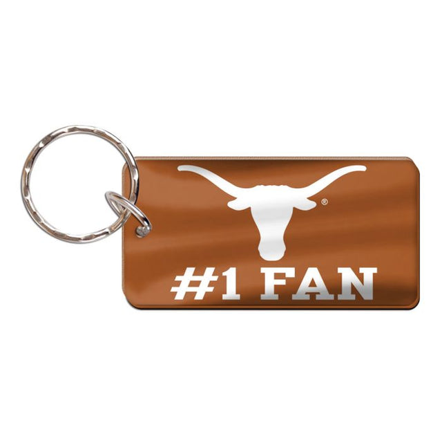 Texas Longhorns Keychain Rectangle