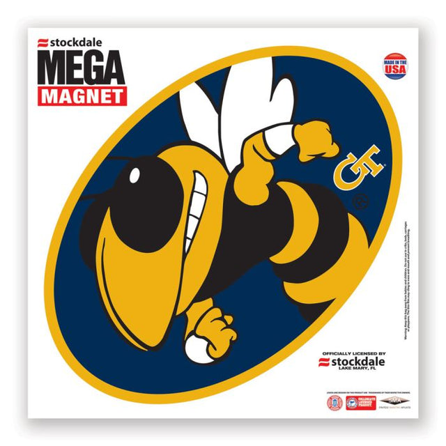 Georgia Tech Yellow Jackets MEGA Outdoor Magnets 12" x 12"