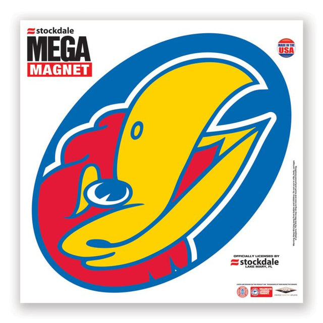 Kansas Jayhawks MEGA Outdoor Magnets 12" x 12"