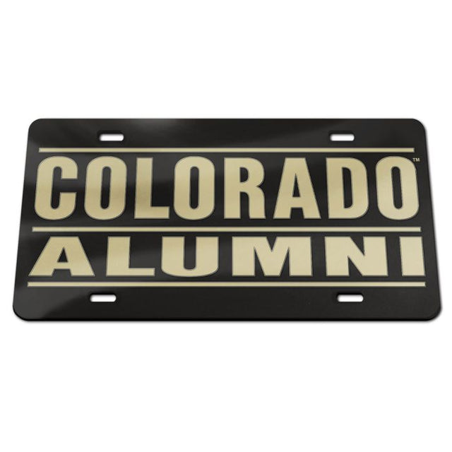 Colorado Buffaloes Specialty Acrylic License Plate