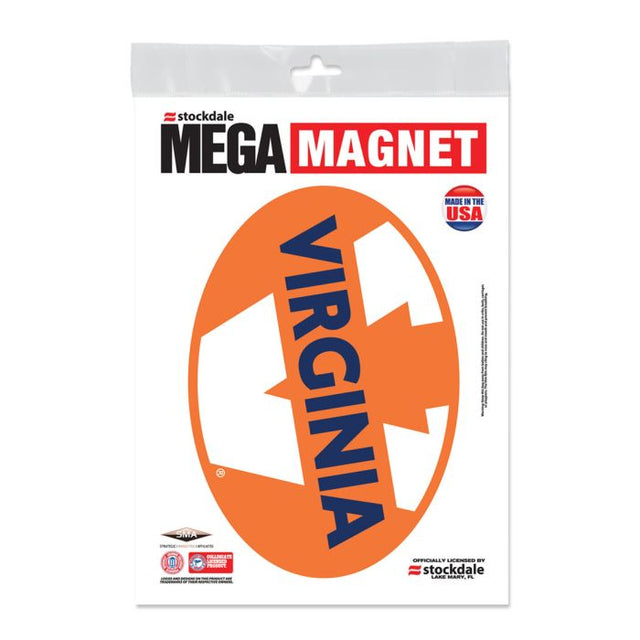 Imanes para exteriores Mega de Virginia Cavaliers, 5" x 7"