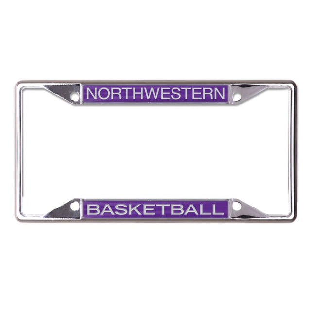 Northwestern Wildcats Lic Plt Frame S/S Printed