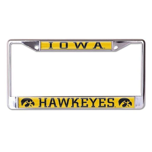 Iowa Hawkeyes Lic Plt Frame S/L Domed