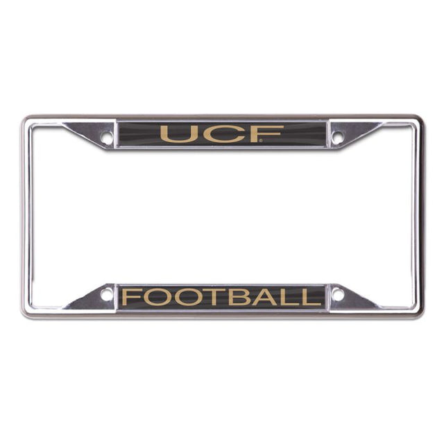 Marco de acero inoxidable impreso UCF Knights Lic Plt