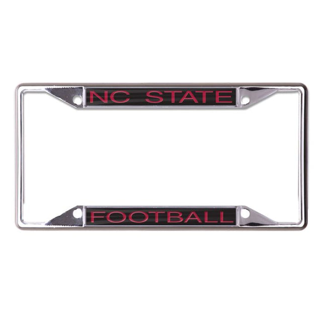 NC State Wolfpack Lic Plt Frame S/S Printed