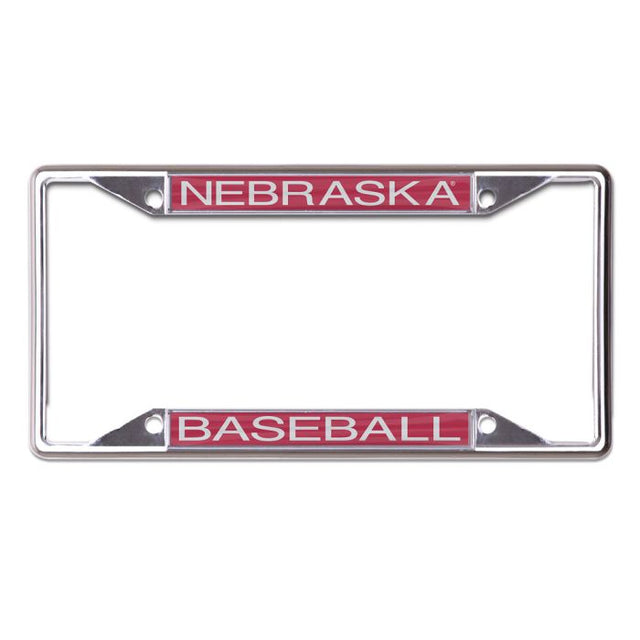 Nebraska Cornhuskers Lic Plt Frame S/S Printed