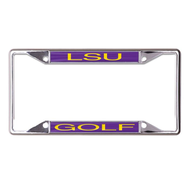 LSU Tigers Lic Plt Frame S/S Printed