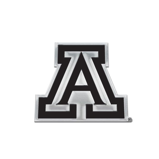 Arizona Wildcats Chrome Free Form Auto Emblem