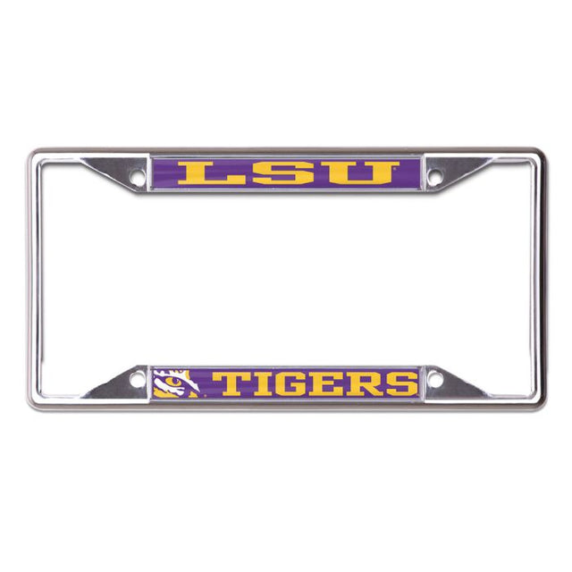 LSU Tigers MEGA Lic Plt Frame S/S Printed