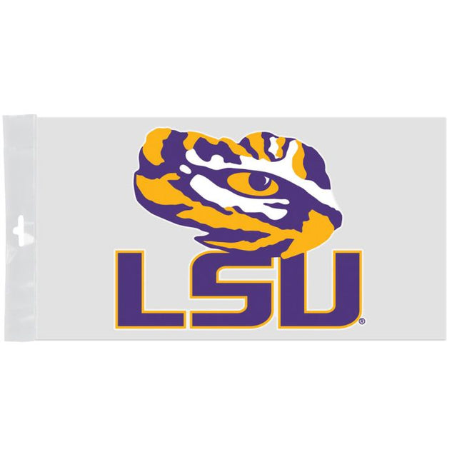 LSU Tigers Window Decals 4" x 7"