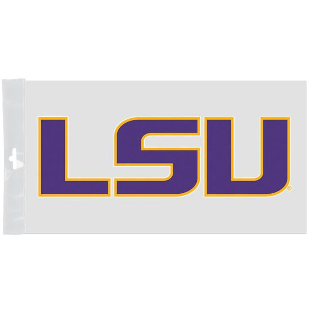 LSU Tigers Window Decals 4" x 7"