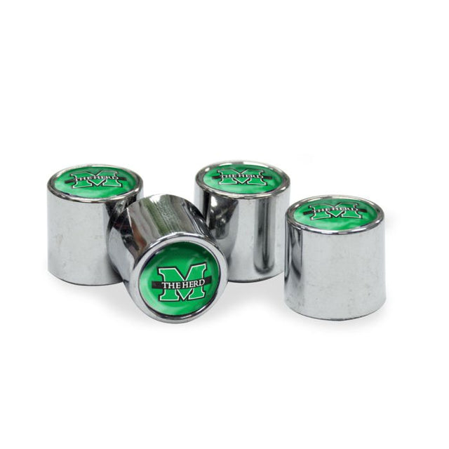 Marshall Thundering Herd Valve Stem Caps