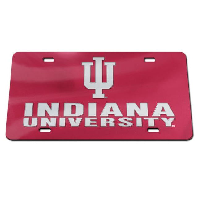 Indiana Hoosiers Acrylic Classic License Plates