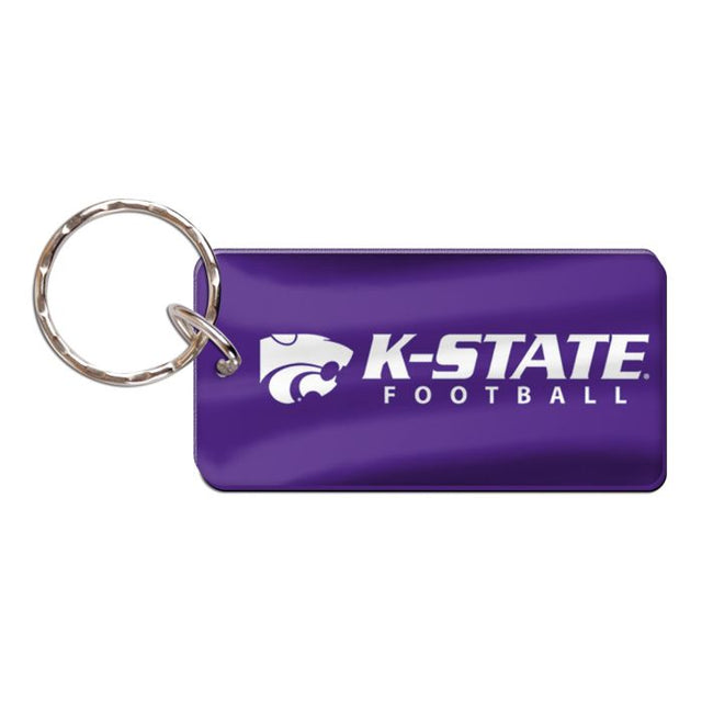 Kansas State Wildcats Keychain Rectangle