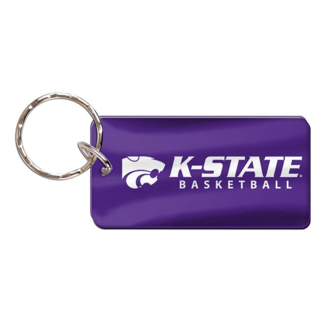 Llavero rectangular de los Kansas State Wildcats