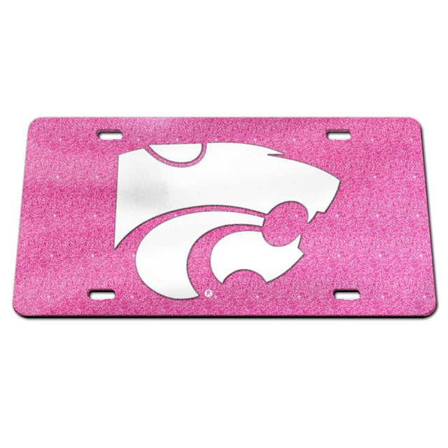 Kansas State Wildcats Acrylic Classic License Plates