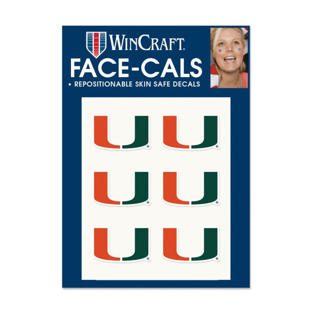 Miami Hurricanes Face Cals