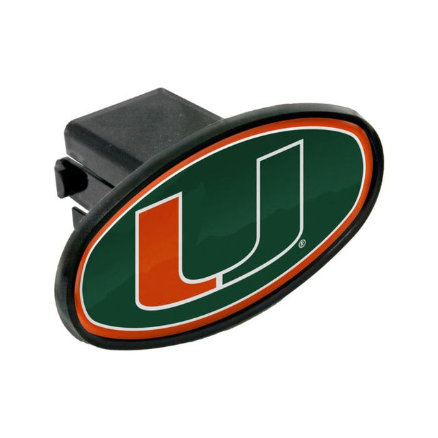 Miami Hurricanes Oval 2" Hitch Receiver