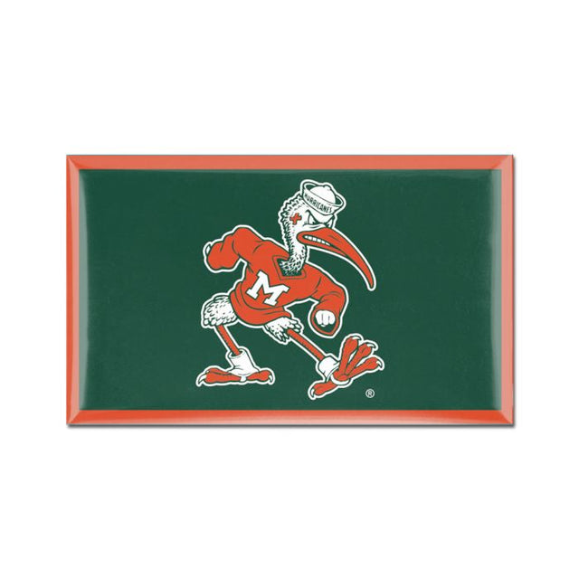 Miami Hurricanes SEBASTIAN Domed Magnets 3" x 5"