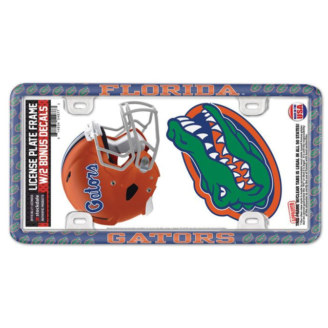 Florida Gators License Plate Thin Frame - Plastic w/Decal