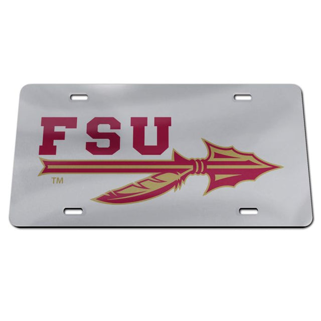 Florida State Seminoles Specialty Acrylic License Plate