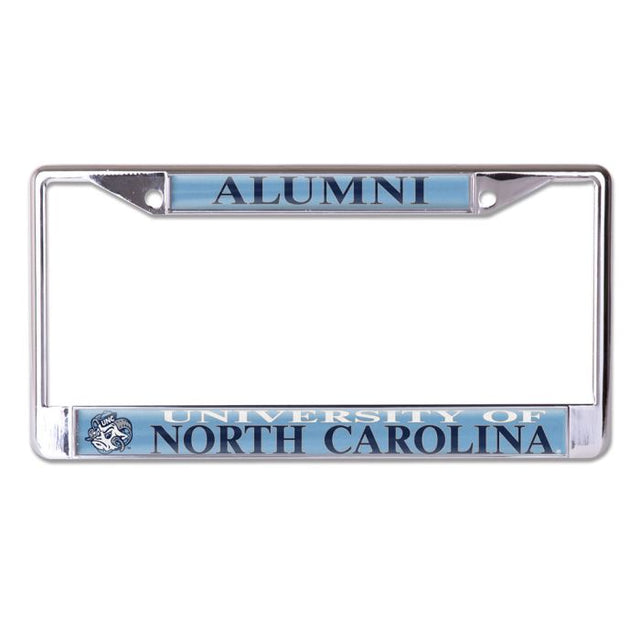 North Carolina Tar Heels Lic Plt Frame S/L Domed