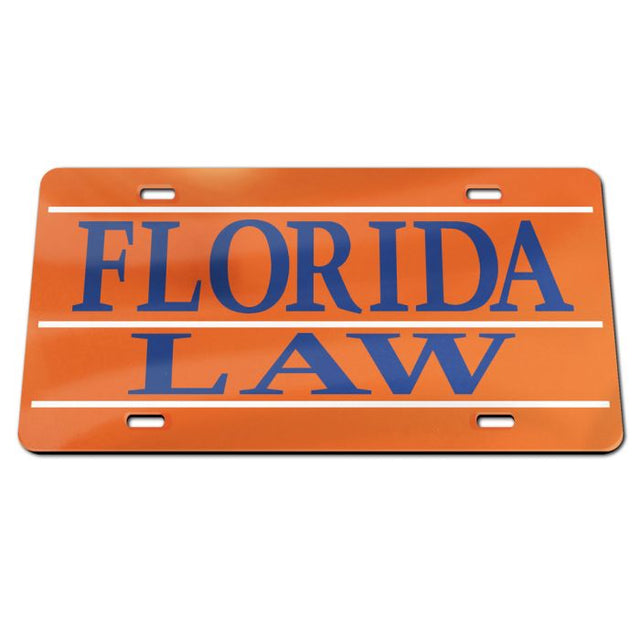 Florida Gators Acrylic Classic License Plates