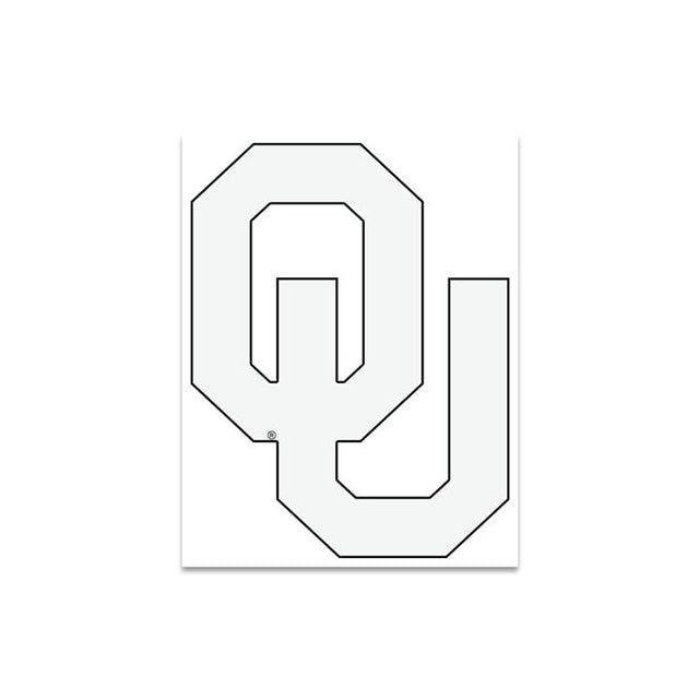 Calcomanías para todas las superficies de los Oklahoma Sooners, 3" x 5"