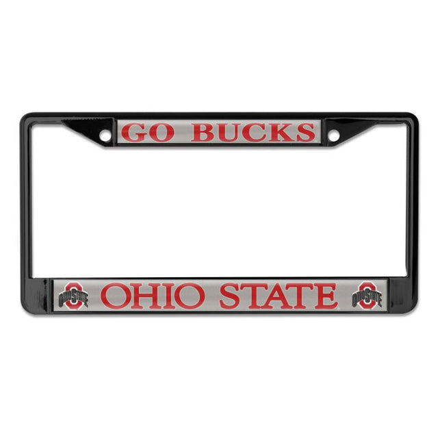 Ohio State Buckeyes Lic Plt Frame S/L Domed