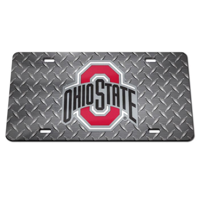 Ohio State Buckeyes Specialty Acrylic License Plate