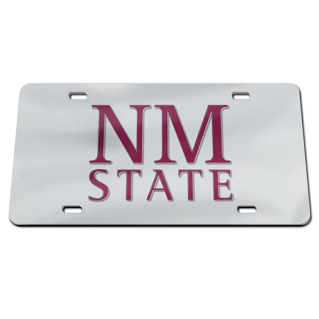 Placas de matrícula clásicas de acrílico de New Mexico State Aggies