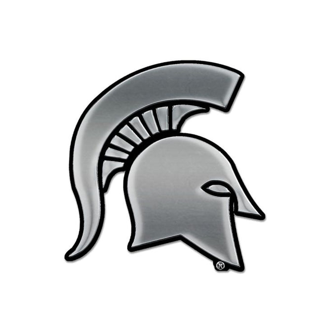 Emblema acrílico para automóvil de los Spartans del estado de Michigan