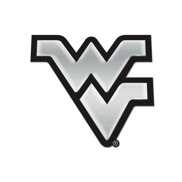 West Virginia Mountaineers Acrylic Auto Emblem