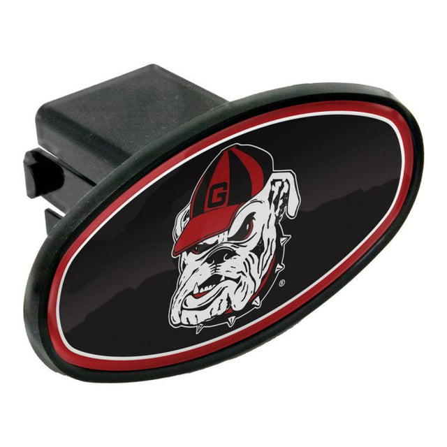 Receptor de enganche ovalado de 2" de Georgia Bulldogs