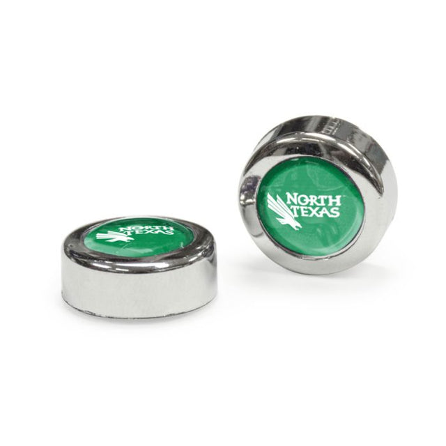 North Texas Mean Green Domed Screw Caps