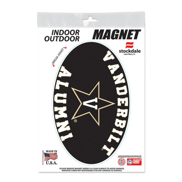 Imanes para exteriores Vanderbilt Commodores de 5" x 7"