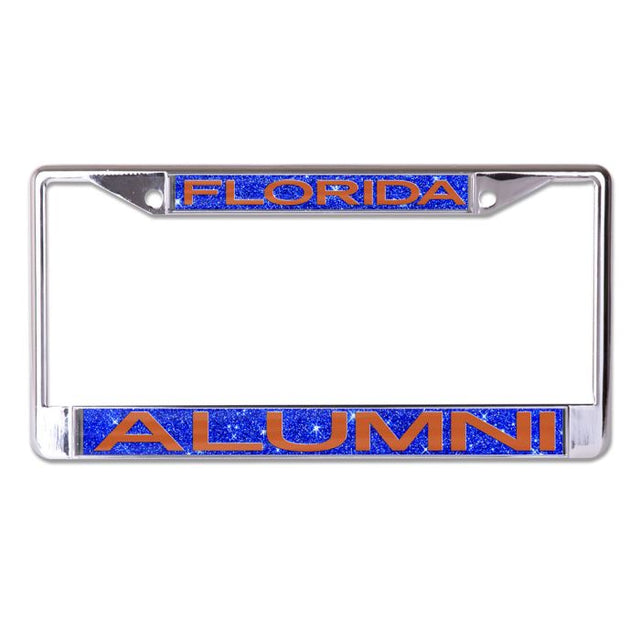 Florida Gators GLITTER BACKGROUND Lic Plt Frame S/L Printed