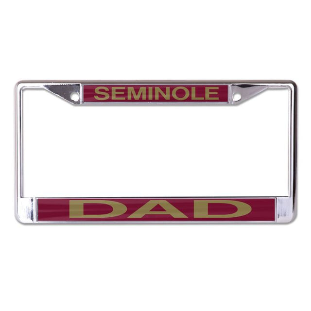 Florida State Seminoles Lic Plt Frame S/L Printed