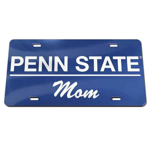 Placas de matrícula clásicas de acrílico de los Penn State Nittany Lions