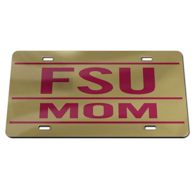 Florida State Seminoles Acrylic Classic License Plates