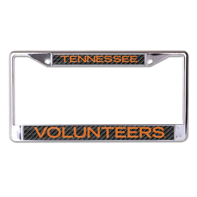 Tennessee Volunteers CARBON Lic Plt Frame S/L Printed