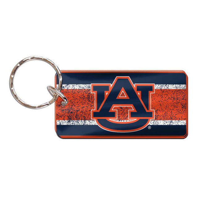 Auburn Tigers VINTAGE Keychain Rectangle