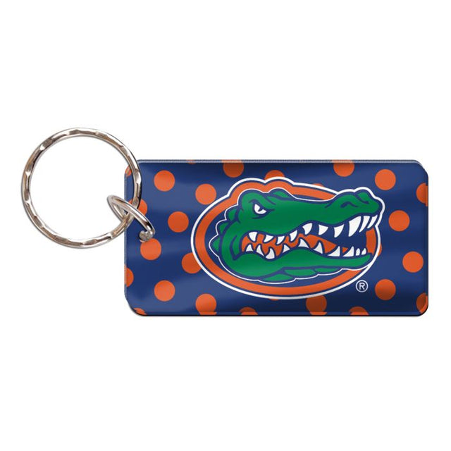 Llavero rectangular de los Florida Gators