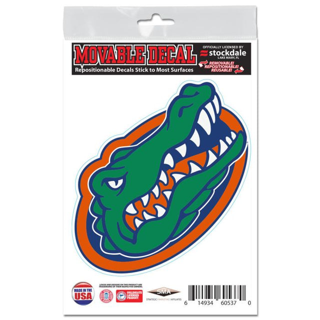 Calcomanías para todas las superficies de Florida Gators, 3" x 5"