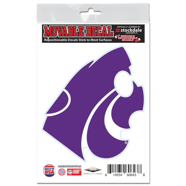 Kansas State Wildcats All Surface Decals 3" x 5"