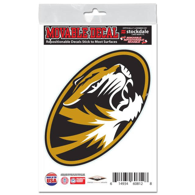 Missouri Tigers All Surface Decals 3" x 5"