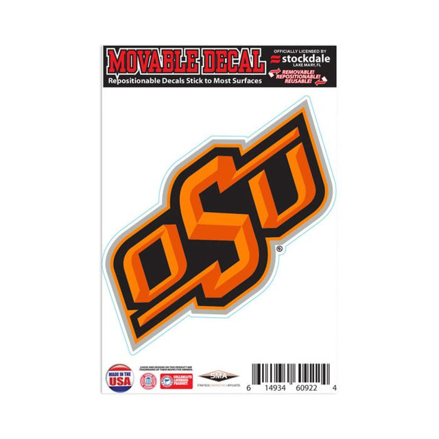 Calcomanías para todas las superficies de los Oklahoma State Cowboys, 3" x 5"